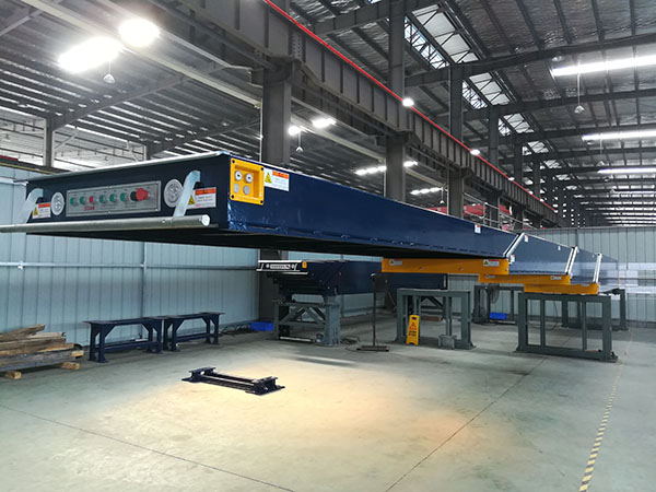 Tripod fixed belt retractable conveyor_Express Logistics sorting equipment supplier_Taicang STian Automation Equipment Co., Ltd.